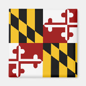 Marylandvlag Magneet (Voorkant)