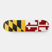 Marylandvlag Persoonlijk Skateboard (Horizontaal)