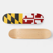 Marylandvlag Persoonlijk Skateboard (Horizontaal)