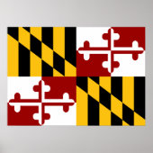 Marylandvlag Poster (Voorkant)