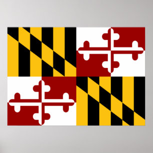 Marylandvlag Poster