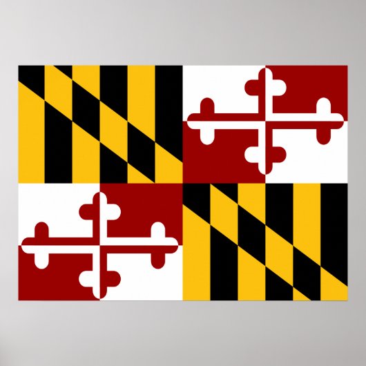 Marylandvlag Poster (Voorkant)
