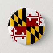 Marylandvlag Ronde Button 5,7 Cm (Voorkant)