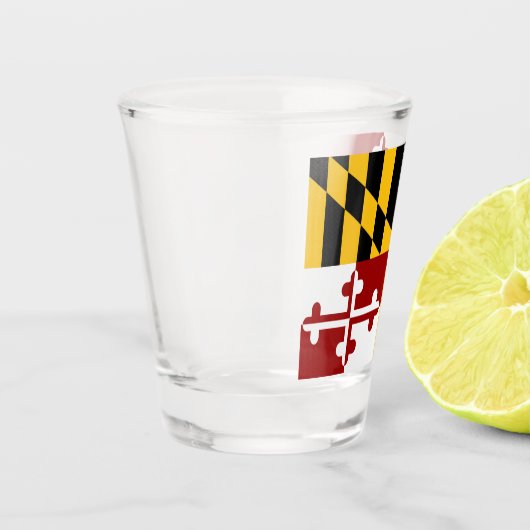Marylandvlag  shot glas (Links)