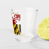 Marylandvlag  shot glas (Rechts)