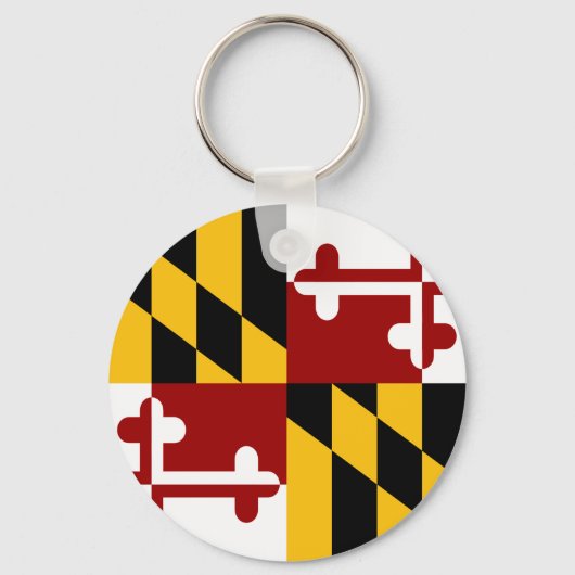 Marylandvlag Sleutelhanger (Voorkant)