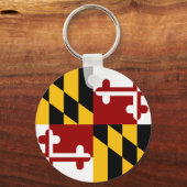 Marylandvlag Sleutelhanger (Voorkant)