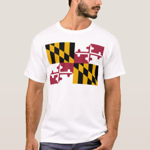 Marylandvlag T-shirt