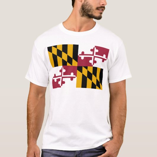 Marylandvlag T-shirt (Voorkant)