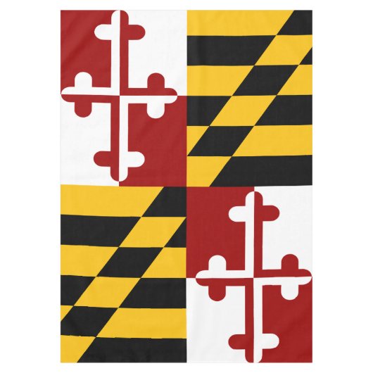 Marylandvlag Tafelkleed (Voorkant)