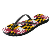 Marylandvlag Teenslippers (Schuin)
