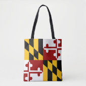 Marylandvlag Tote Bag (Voorkant)
