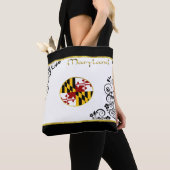 Marylandvlag Tote Bag (Dichtbij)