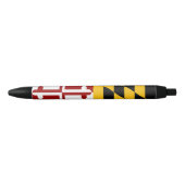 Marylandvlag Zwarte Inkt Pen (Voorkant)