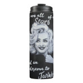 Marylin Monroe Portrait Perfection Love Yourself S Thermosbeker (Voorkant)