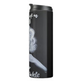 Marylin Monroe Portrait Perfection Love Yourself S Thermosbeker (Geroteerd rechts)
