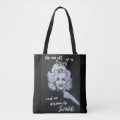 Marylin Monroe Portrait Perfection Love Yourself S Tote Bag (Voorkant)