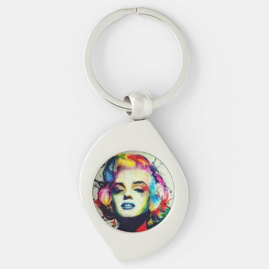Maryline Monroe sleutelhanger (Voorkant)