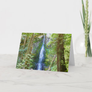 Marymere Falls I in Olympic National Park Kaart