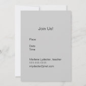 Mary's aankondiging (Achterkant)