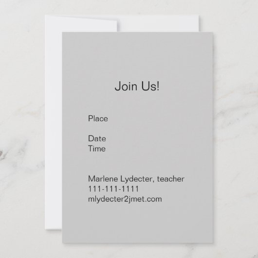 Mary's aankondiging (Achterkant)