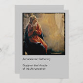 Mary's aankondiging (Voorkant / Achterkant)