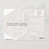 Mary's begrafenis van Duccio Briefkaart (Achterkant)