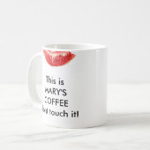 MARY's Coffe. Koffiemok (Voorkant links)