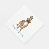 Mary's Dog Napkins pitbull Servet (Hoek)
