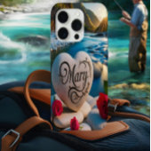 Mary's Heart in Mountain Valley iPhone Hoesje