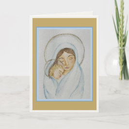 Mary's Mantel Kerstkaart Feestdagen Kaart
