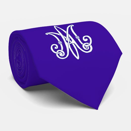 Mary's Monogram Stropdas (Opgerold)