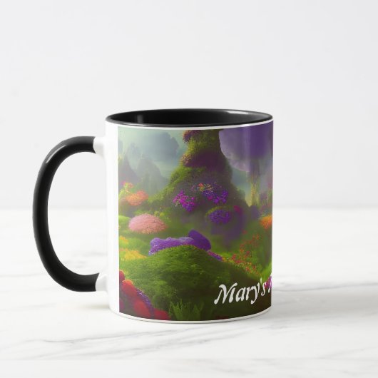 Mary's Morning Tea Gepersonaliseerd  Mok (Links)