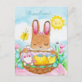 Mary's Paasmandje Briefkaart (Voorkant)