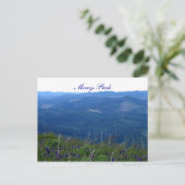 Marys Peak Briefkaart (Staand voorkant)