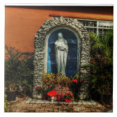 Mary's Sanctuary Grotto Tegeltje (Voorkant)