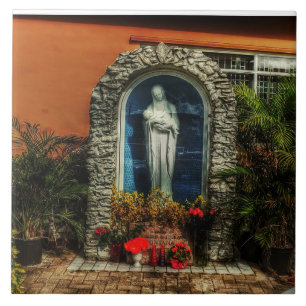 Mary's Sanctuary Grotto Tegeltje