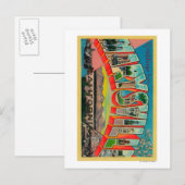 Marysville, Californië - grote letterscènes Briefkaart (Voorkant / Achterkant)