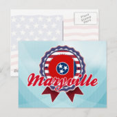Maryville, TN Briefkaart (Voorkant / Achterkant)