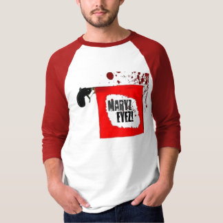 Maryz Eyez: Bang! - 3/4 Sleeve Raglan T-shirt