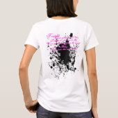 Maryz Eyez: Gebroken luidspreker Dames LongTank T-shirt (Achterkant)