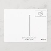 Marzipan Martini Recipe Briefkaart (Achterkant)