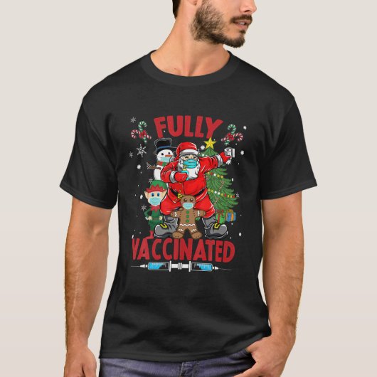 mas 2021 - Kerstmis Humor T-shirt (Voorkant)