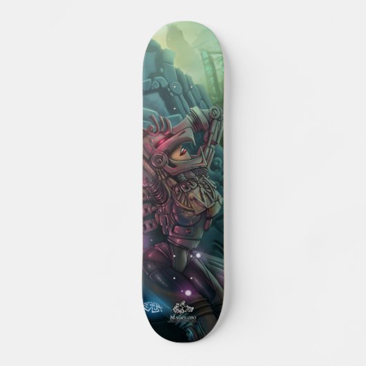 Mas allá de Xochicalco Persoonlijk Skateboard (Voorkant)