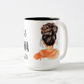 Mas Cabrona que Bonita Tweekleurige Koffiemok (Voorkant rechts)