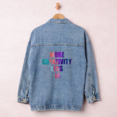 Más creatividad y menos inteligencia artificial denim jacket (Hangar)
