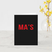 Ma's favoriete kleinkind humor voor kinderen tiene kaart (Gele Bloem)