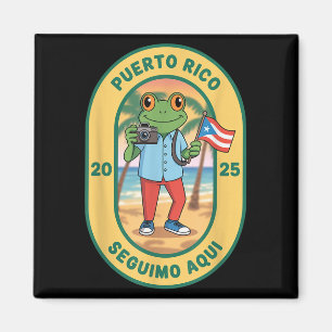 Más Fotos Puerto Rico Mexicaanse Vlag Funny Sapo C Magneet