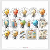 Más ideas! sticker (Vel)