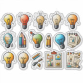 Más ideas! sticker (Voorkant)